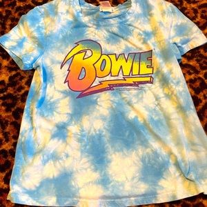 Bowie tye-dye shirt